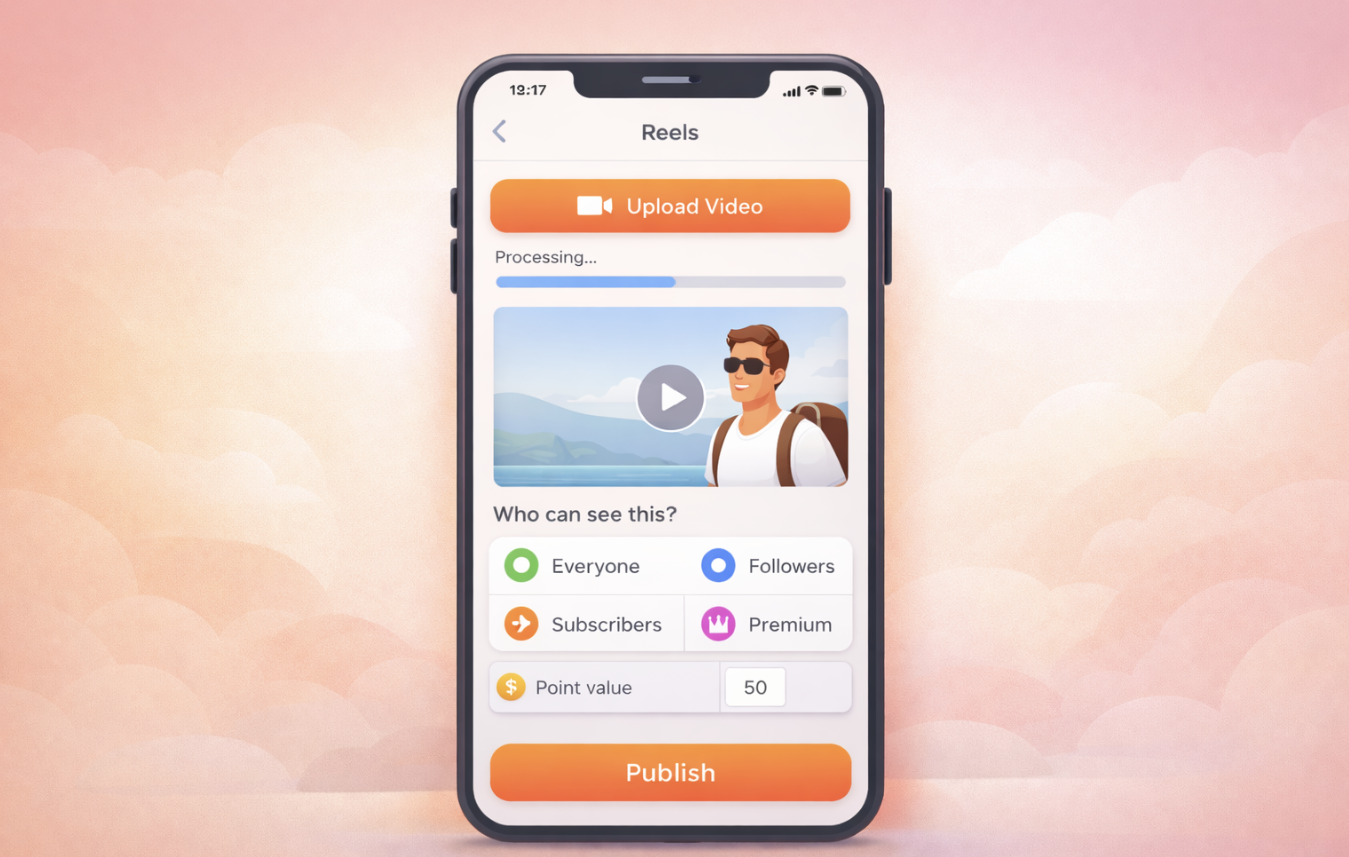 How to Create a Reels Video on Dizzy